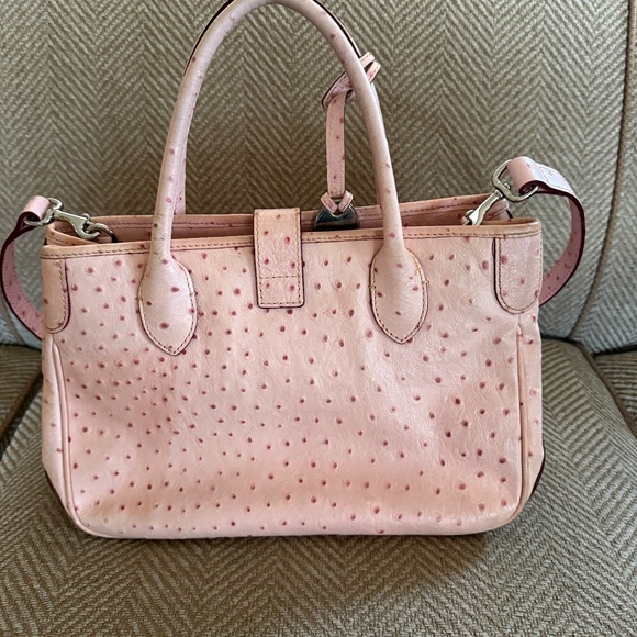 Dooney & Bourke Ostrich Bag (Pink) - Picture 1 of 3